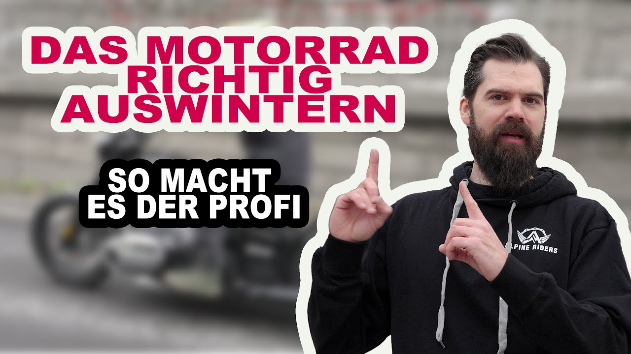 Das Motorrad richtig auswintern