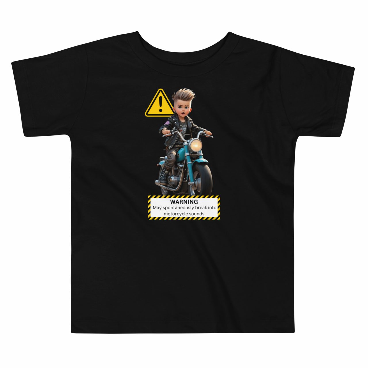 Warning Kurzärmeliges Baby-T-Shirt