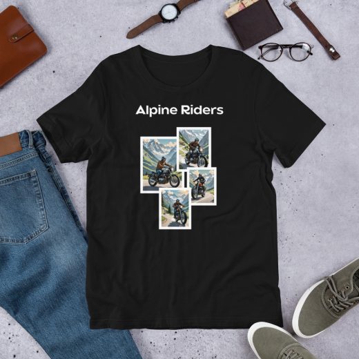 Alpine Riders Cafe Racer Unisex-T-Shirt