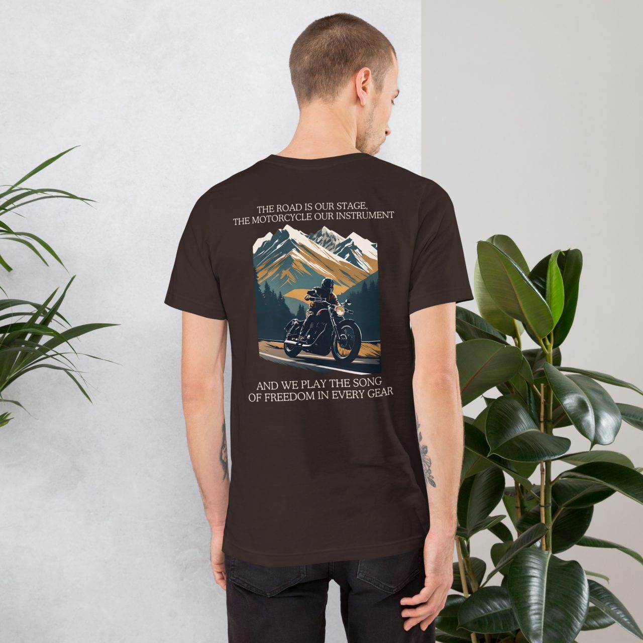 The Road is our Stage Unisex-T-Shirt – Bild 4