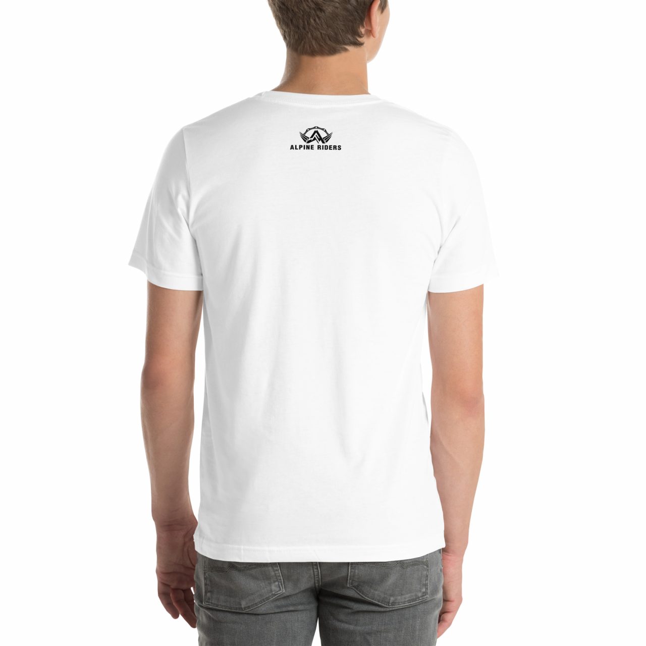 Heute nur eine kleine Runde Unisex-T-Shirt schwarz – Bild 4
