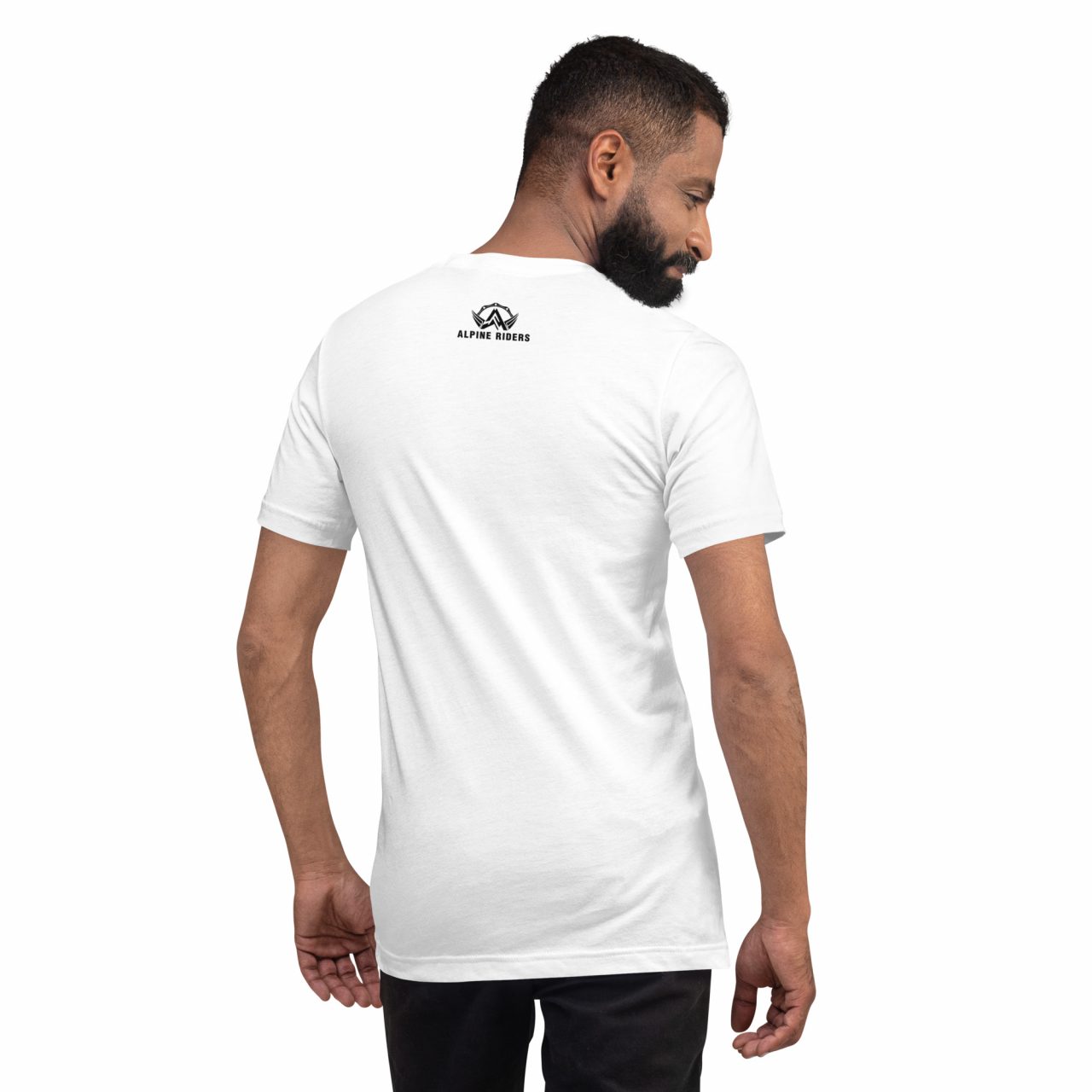 Biker werden nicht grau Unisex-T-Shirt schwarz – Bild 4