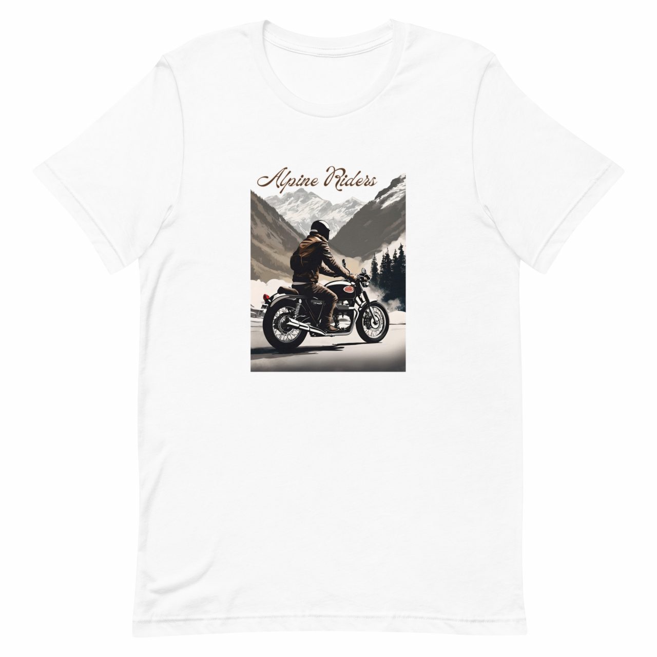 Alpine Riders classic Unisex-T-Shirt – Bild 3