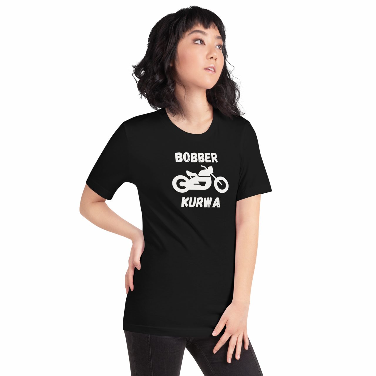 Unisex-T-Shirt Bobber Kurwa – Bild 3