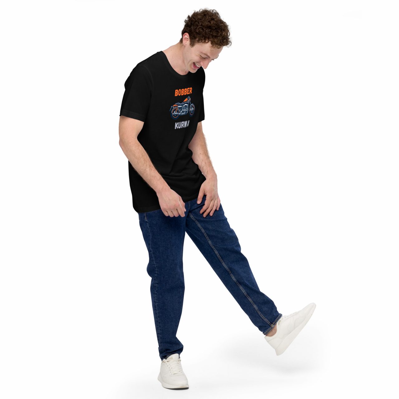 Unisex-T-Shirt Bobber Kurwa V2 – Bild 2