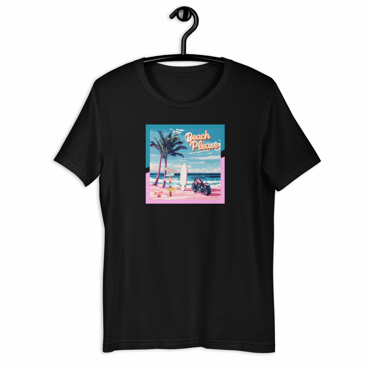 Beach Please Unisex-T-Shirt – Bild 4