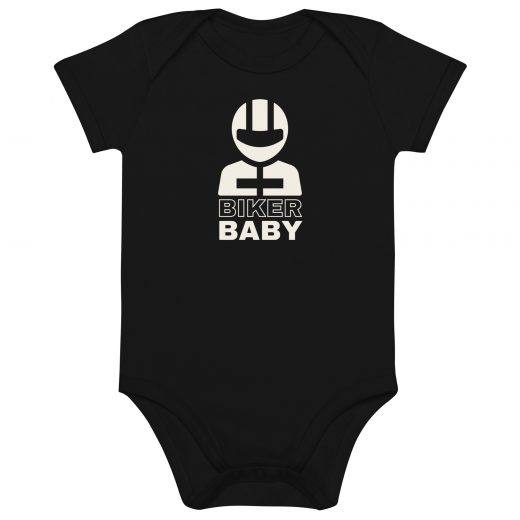 Biker Baby - Babystrampler aus Baumwolle