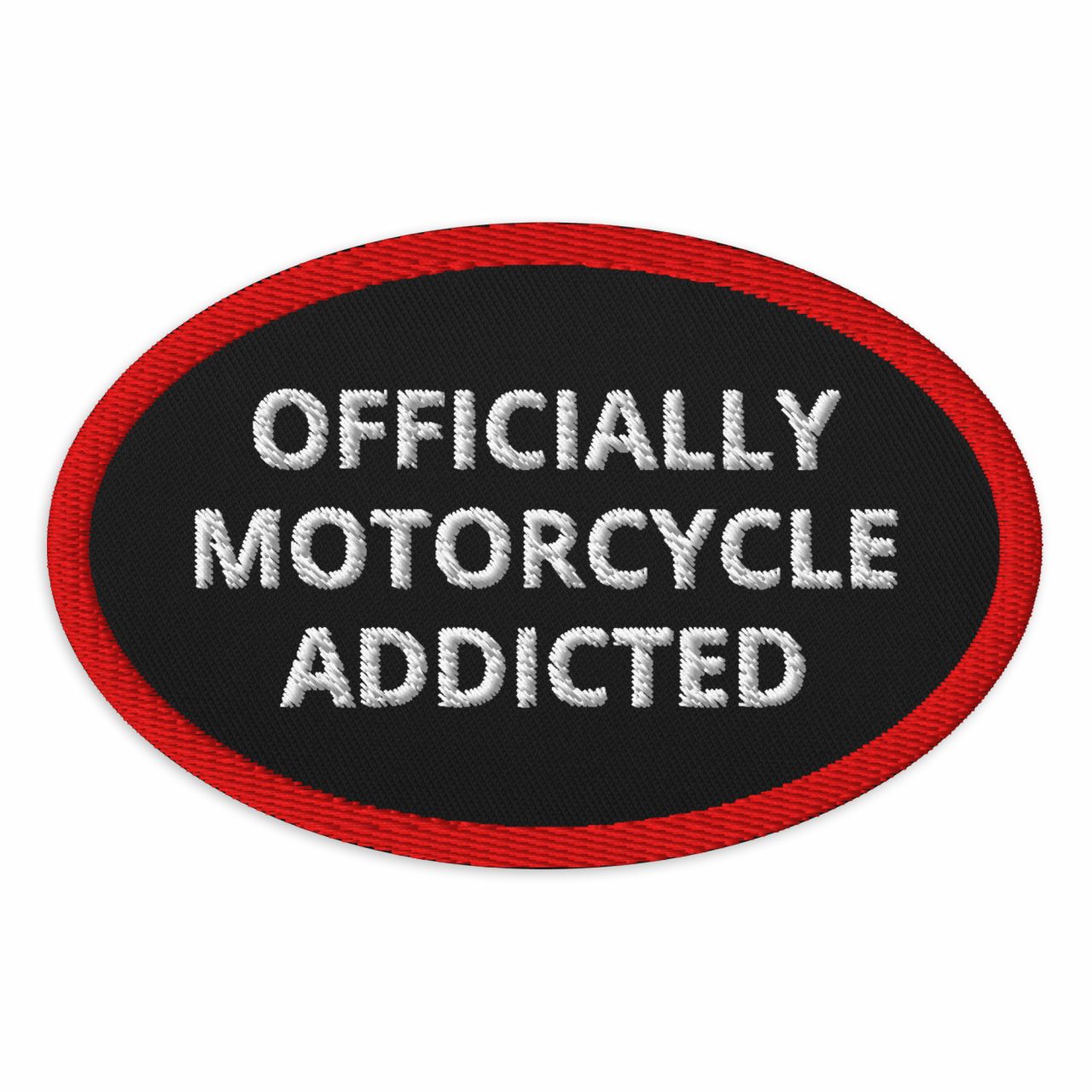 Officially Motorcycle Addicted Gestickte Aufnäher – Bild 5