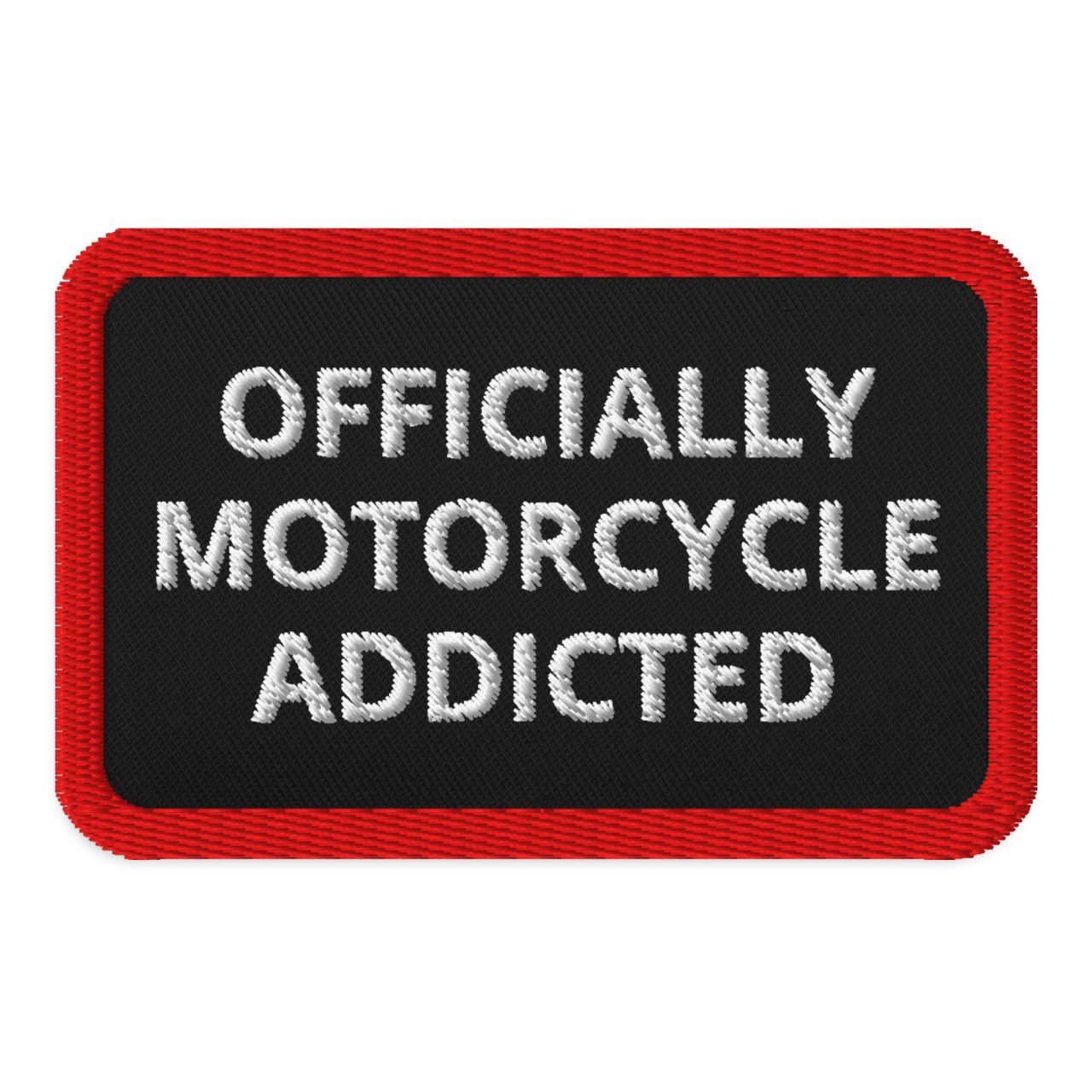 Officially Motorcycle Addicted Gestickte Aufnäher – Bild 4