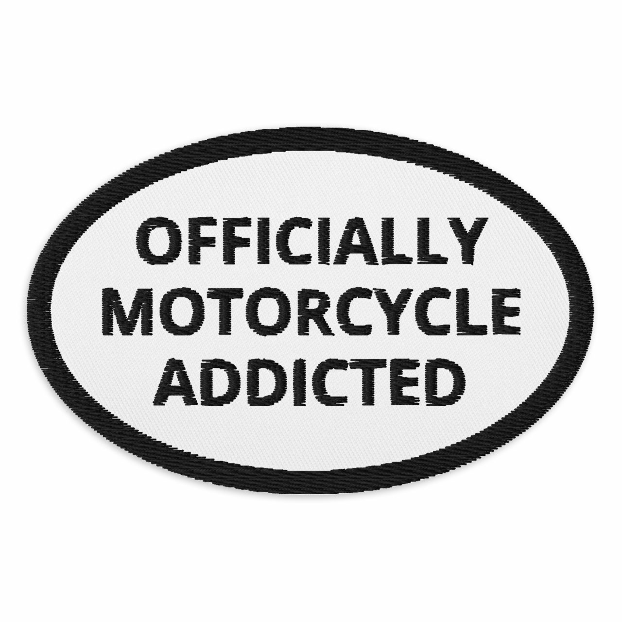 Officially Motorcycle Addicted Gestickte Aufnäher – Bild 6
