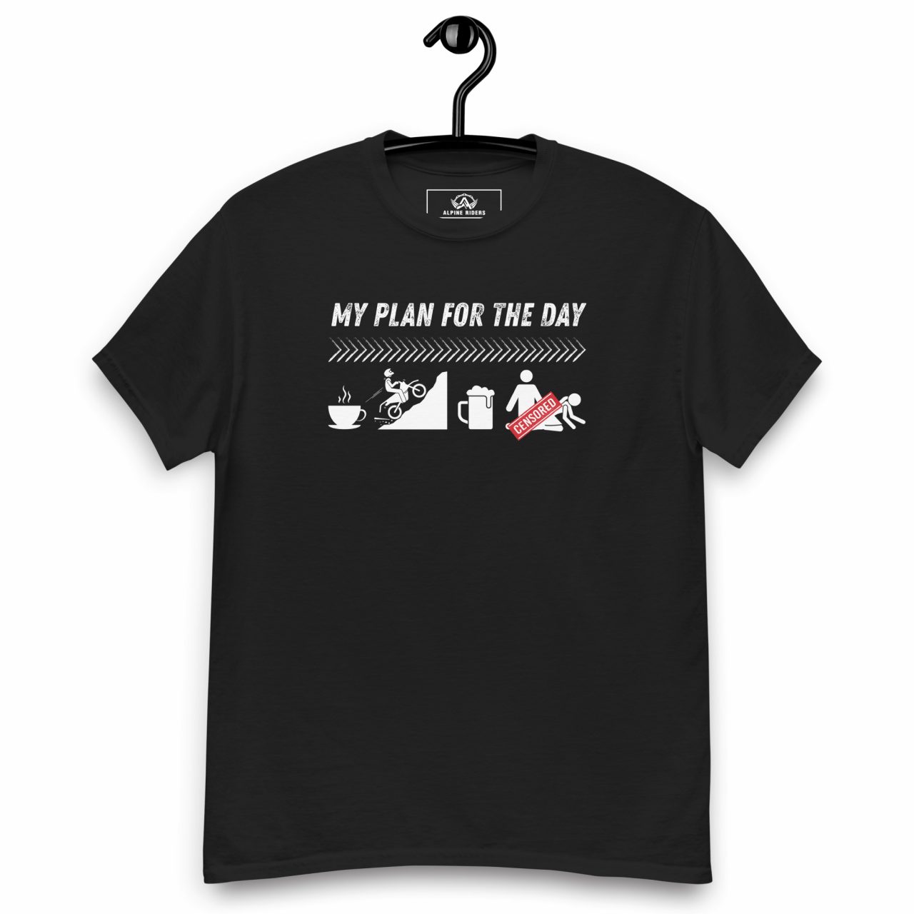My Plan for the day Offroad Klassisches Unisex T-Shirt