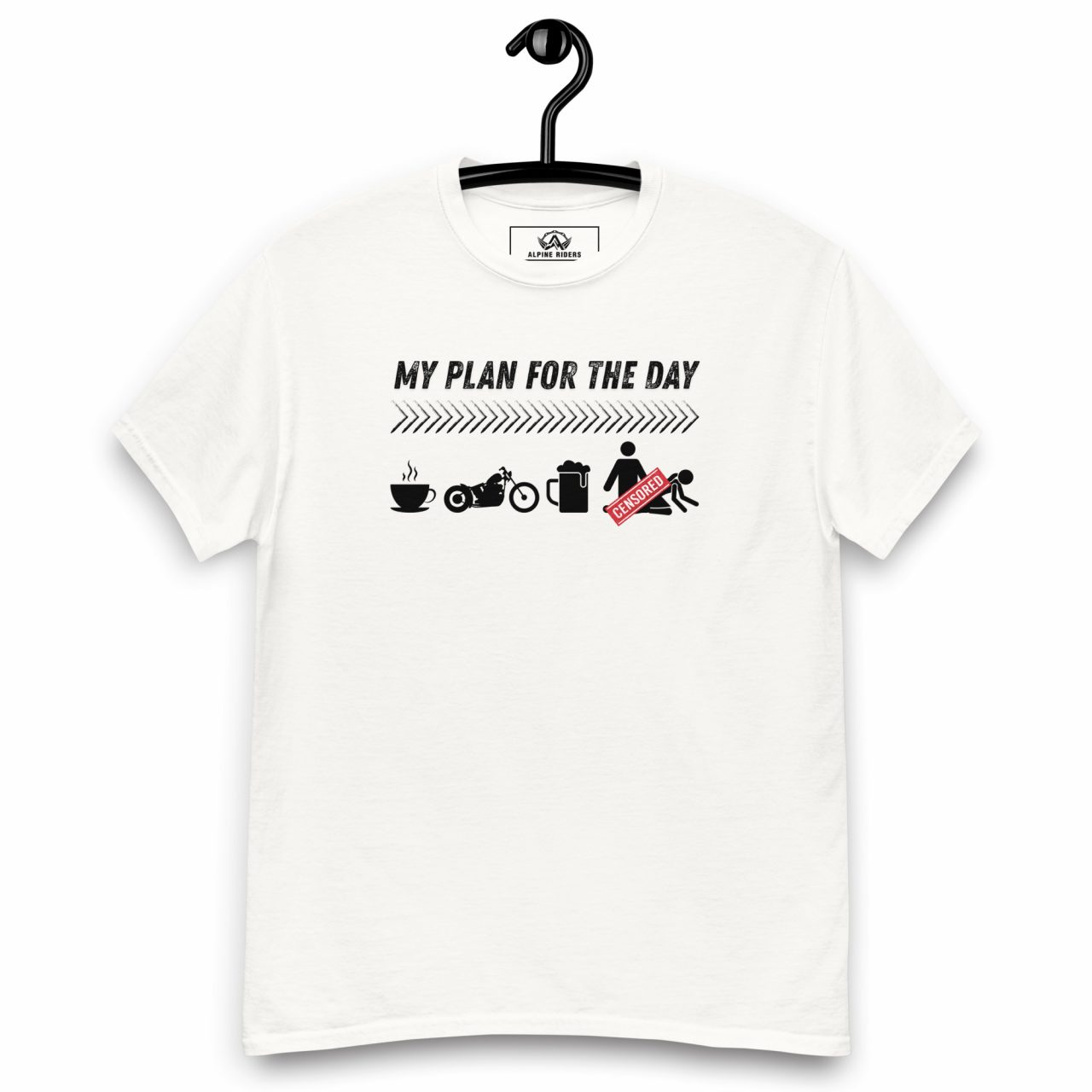 My Plan for the Day Klassisches Unisex T-Shirt – Bild 2