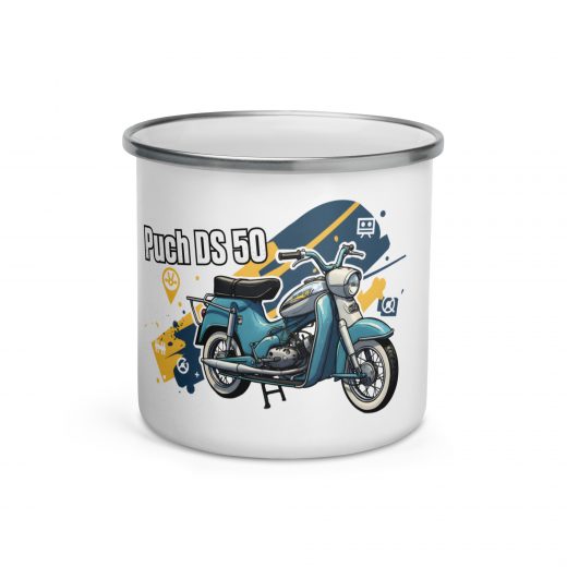 Puch DS 50 Emailletasse