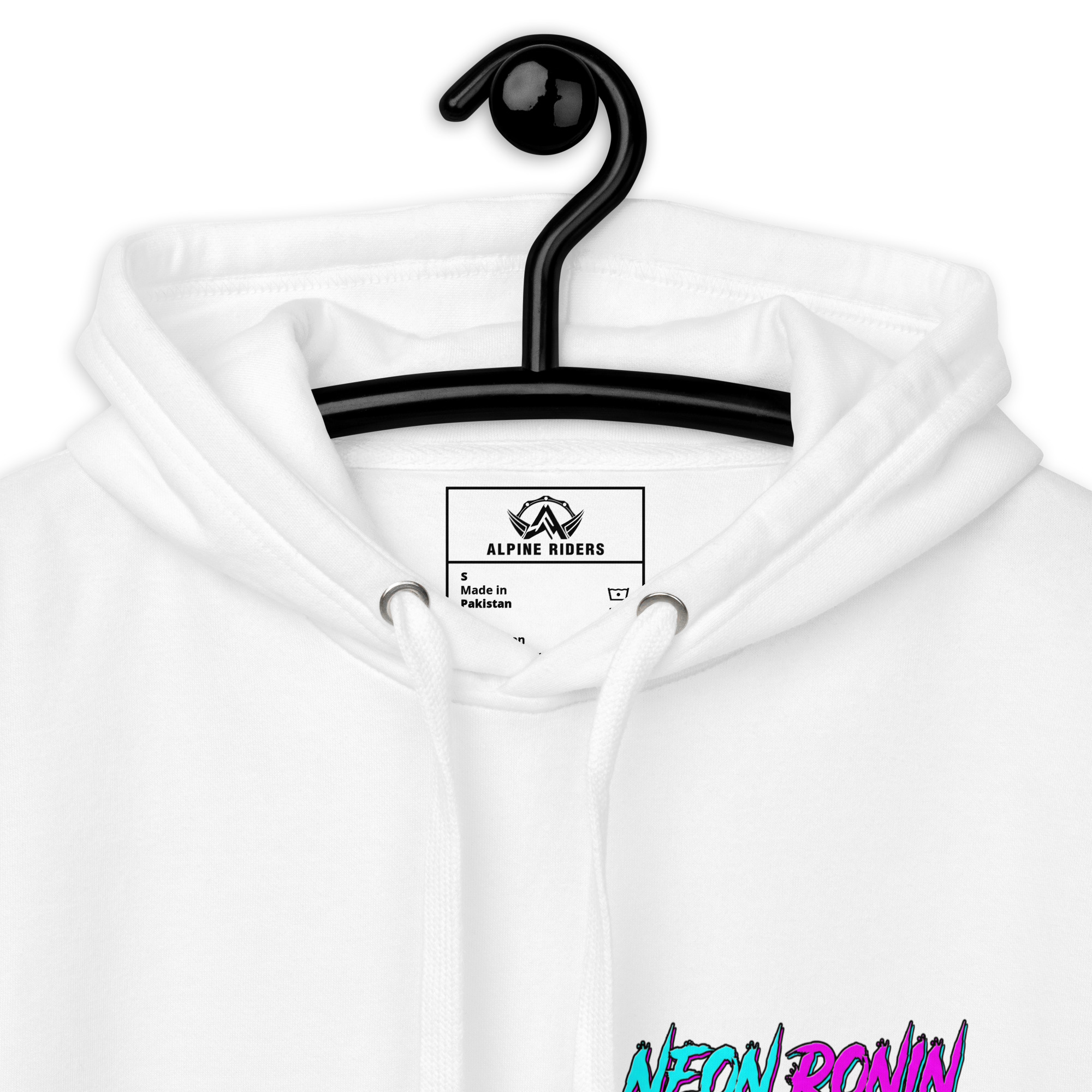 Hoodie „Neon Ronin – Cyberpunk Division“ – Bild 3