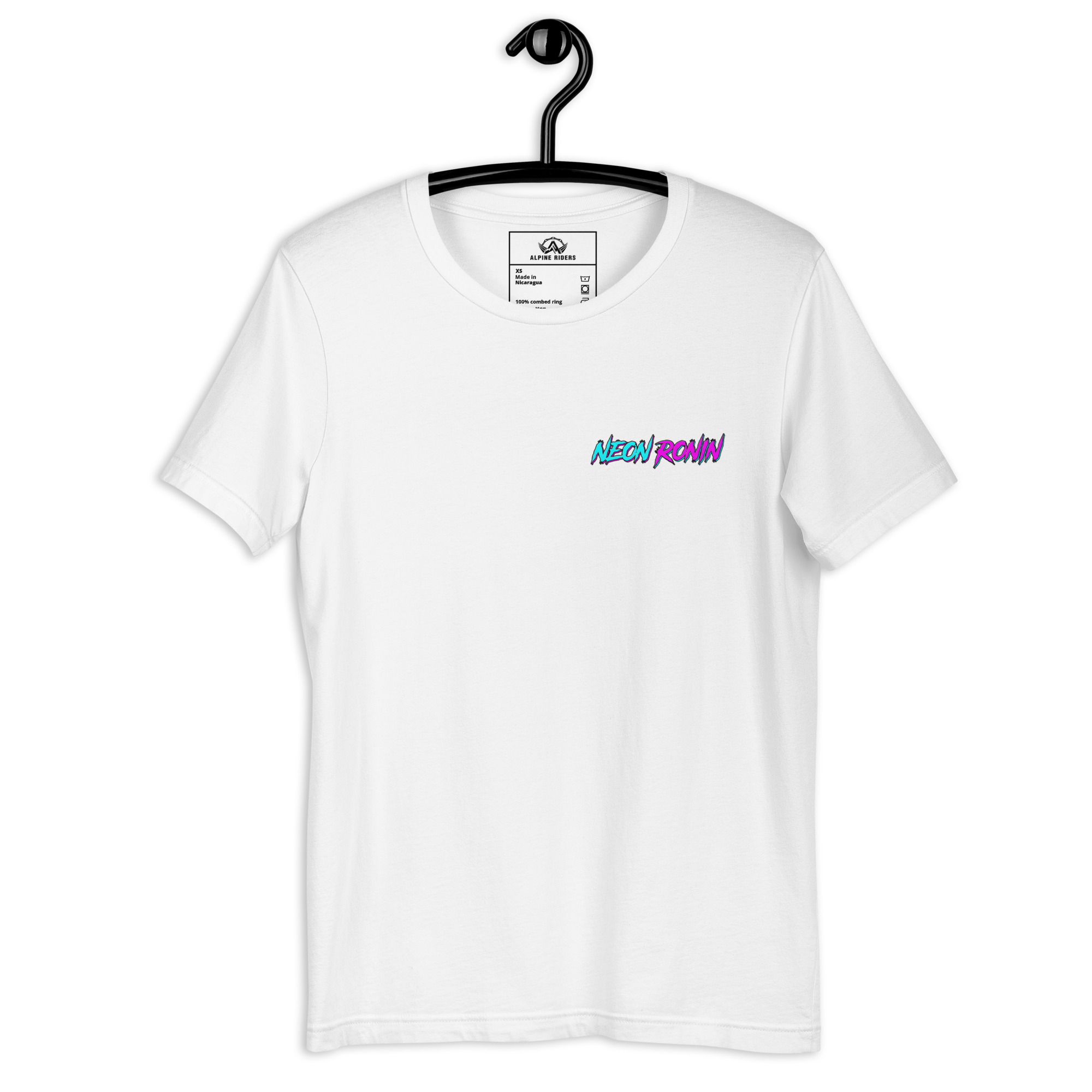 Neon Ronin Motorrad Unisex-T-Shirt – Bild 2