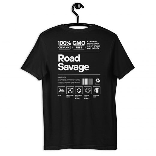 Road Savage Motorrad Unisex-T-Shirt