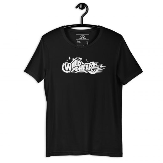 Biker T-Shirt „Wildheart“ – Minimalistischer Frontprint mit starkem Statement